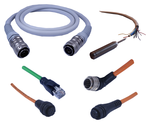 Connectors and cables for data transmission