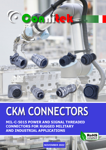 Catalogo Connitek CKM connettori di potenza a vite MIL-DTL-5015G Militare - Industriale (44.51 MB)